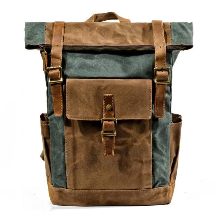 Sac a cheap dos toile vintage