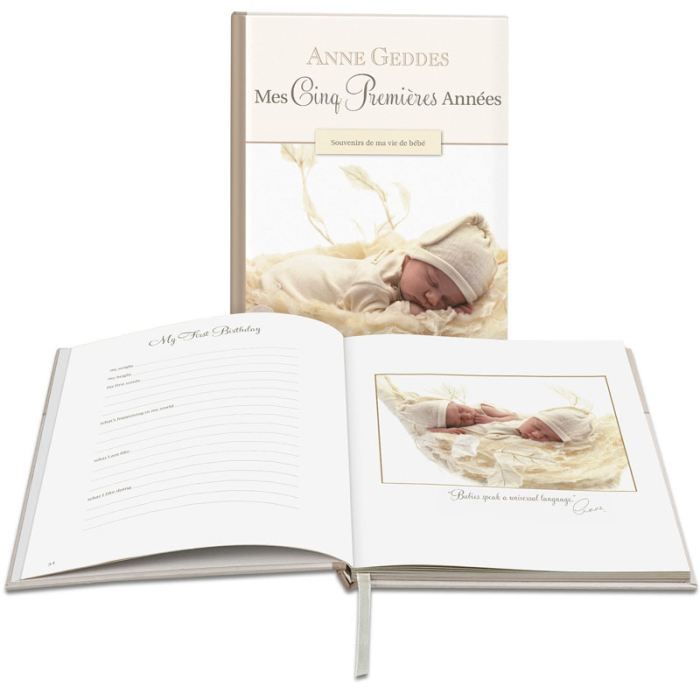 Livre De Naissance Anne Geddes Mes 5 Premieres Cdiscount Beaux Arts Et Loisirs Creatifs