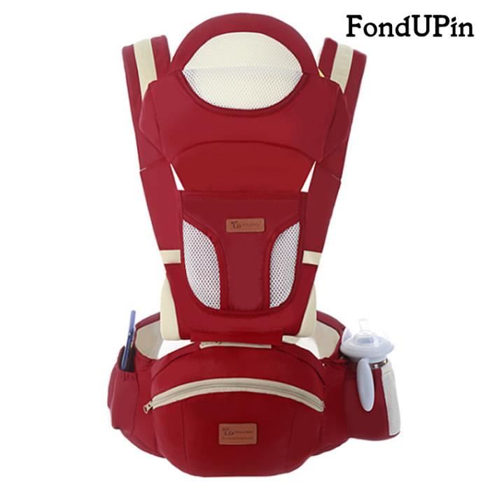 Fondupin Porte Bebe 0 48 Mois Quatre Saisons Coton Rouge Multifonction Sac De Rangement Pratique Economie Du Travail Confort Et Secu Cdiscount Puericulture Eveil Bebe