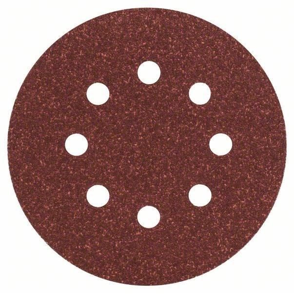 5 disques abrasifs Bosch Velcro ⌀125 mm grain 80 - vue 2