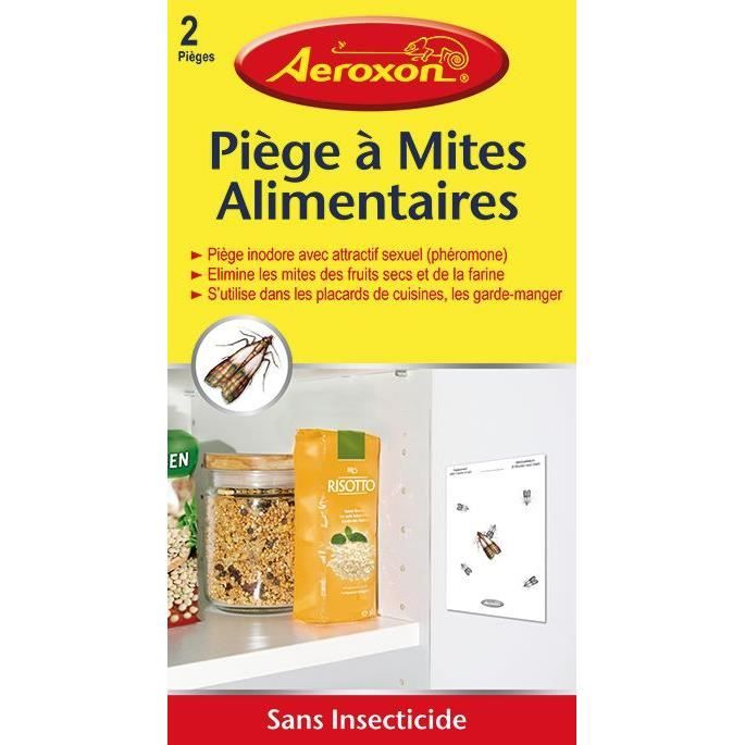 6 Pièces Piège à Mites, Piège à Colle Papillon Alimentaire, Pièges à Phéromones Anti-mites