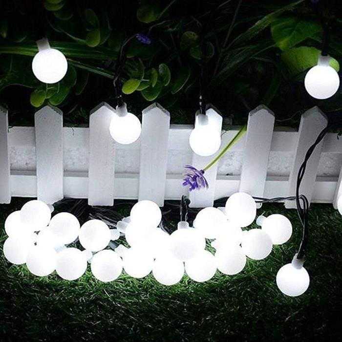 Guirlande Solaire 200 LED Pour Extérieur - Décoration Jardin Et Fête
