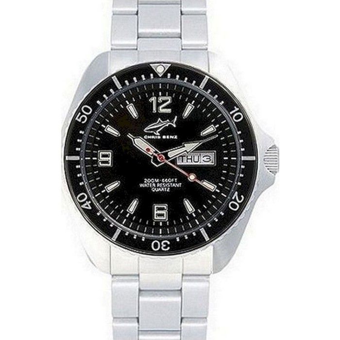 Chris Benz CBO-S-MB-SW - Montres de plongée - Montres de plongée Chris Benz CBO-S-MB-SW - Montres de plongée - Montres de plongée