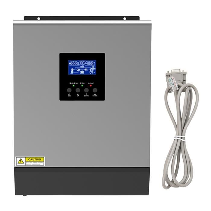 4kw Onduleur solaire hors réseau à double sortie 24V Onduleur