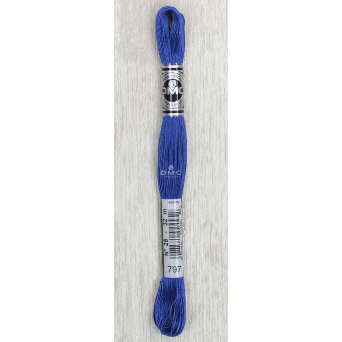 Dmc 107 Thread Broder spécial DMC 107 grosseur 25, éch. 32m Col. 797 - Cdiscount ...
