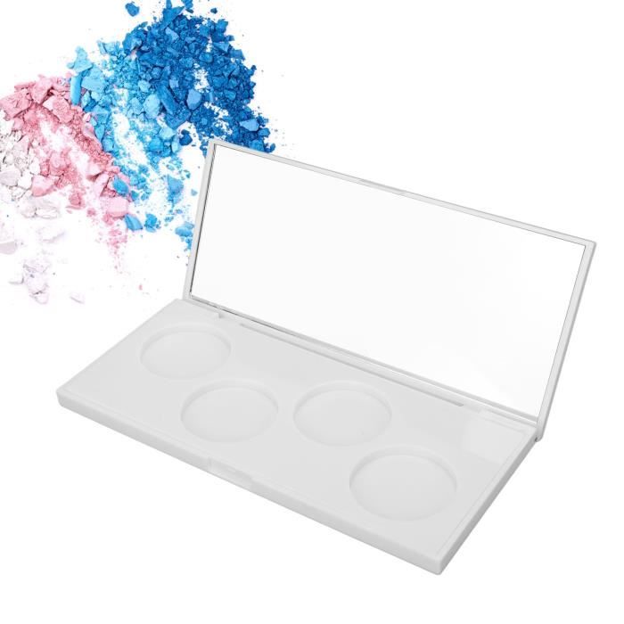 Palette De Fard à Paupières Vide - Coffret Makeup Récipient Poudre - Dimensions 6.7x6x1.5 Cm - Neuf