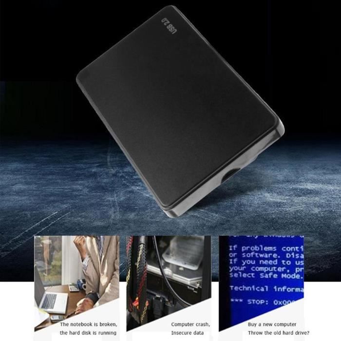 Boîtier Disque Dur Externe USB 3.0 Nihcora - Pour Disques 2,5'' Et 3,5'', Sans Outil, Couleur Noir