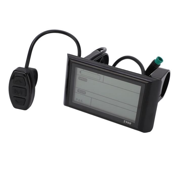 Écran LCD Pour Vélo électrique - Compteur De Vitesse 36V/48V étanche 5 Broches - Affichage Multifonction - 10
