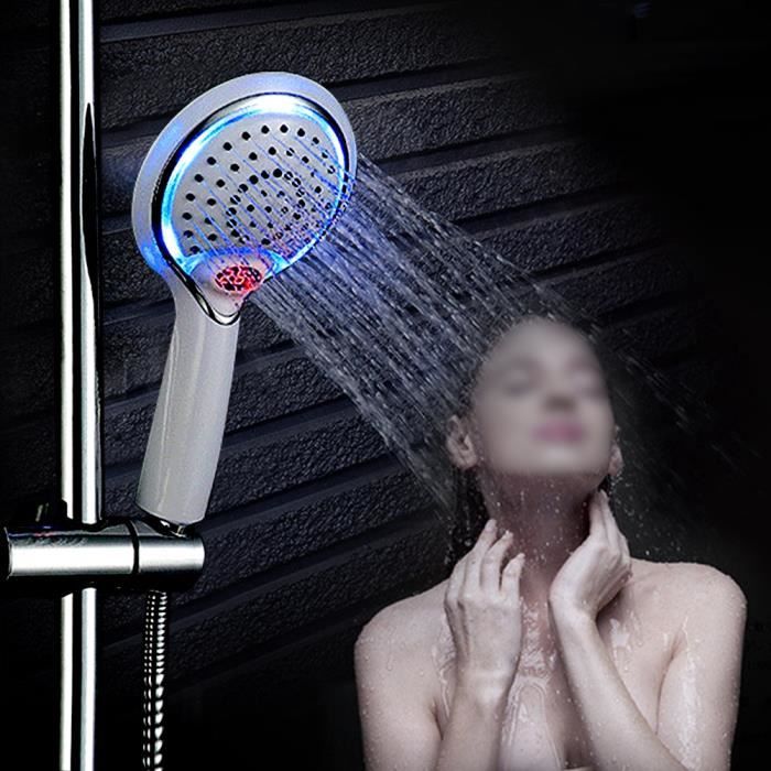 Jet de douche à affichage de la température Affichage de température