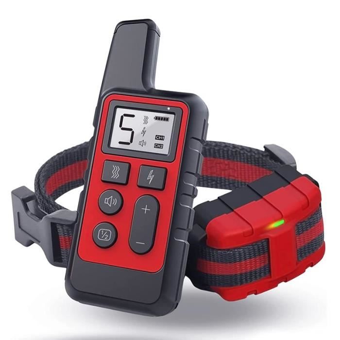 Meilleurs prix pour Collier Electrique pour Chien | Collier Étanche Rechargeable | 3 Modes BIP Vibration, Sonore, Choc Statique | | Collier Dressage Chi