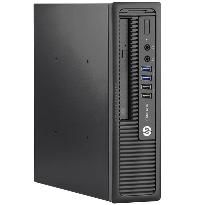 HP EliteDesk 800 G1 USDT PC Ordinateur Intel i5-4570S Ram 16GB SSD 240GB DVD-ROM Remis à neuf WINDOWS 10 PRO OFFICE2021