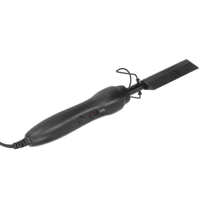 Peigne en aluminium avec manche en bois
