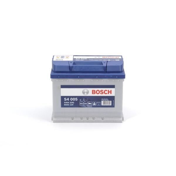 BOSCH Batterie Auto S4005 60Ah 540A / + à droite