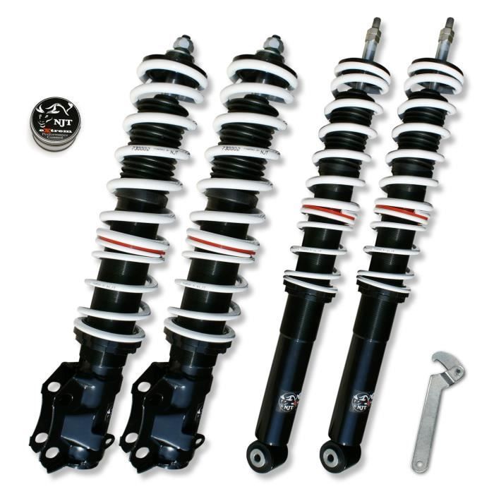 Kit Suspension Combiné Fileté Shockhouse - Pour BMW E46 - Amortisseurs Réglables - Qualité Allemande