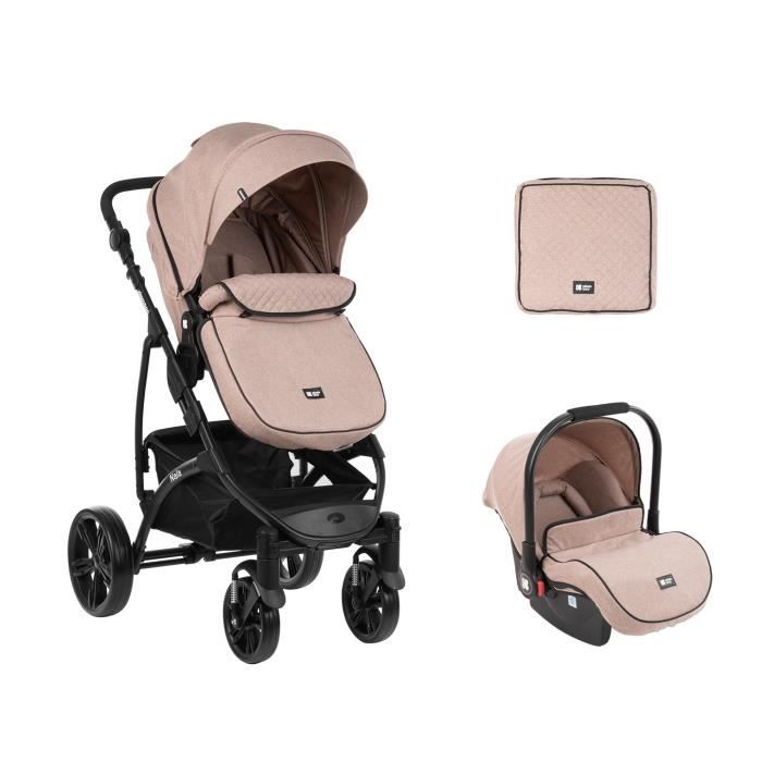 Poussette transformable combinée convertible 2 en 1 - BEBELISSIMO - NYA -  gold - poids 0-22kg - Cdiscount Puériculture & Eveil bébé