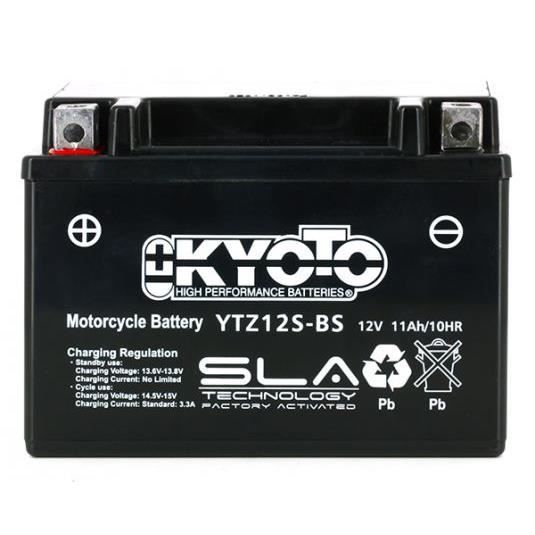 Batterie Kyoto pour Moto Honda 800 Vfr Fi Vtec Avec Abs 2002 à 2013 YTZ12S-BS / 12V 11Ah