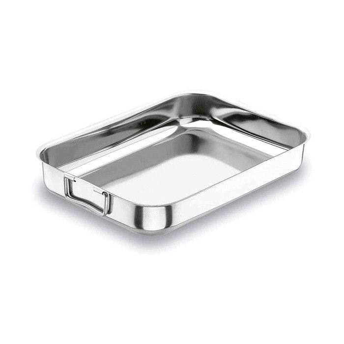 Plat à Gratin - Lacor - 61540 - Inox 18% - 40x28x56 cm - Compatible lave-vaisselle