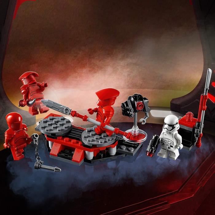LEGO Star Wars 75225 Pack de Combat Garde Prétorienne d/'élite Jeux Construction