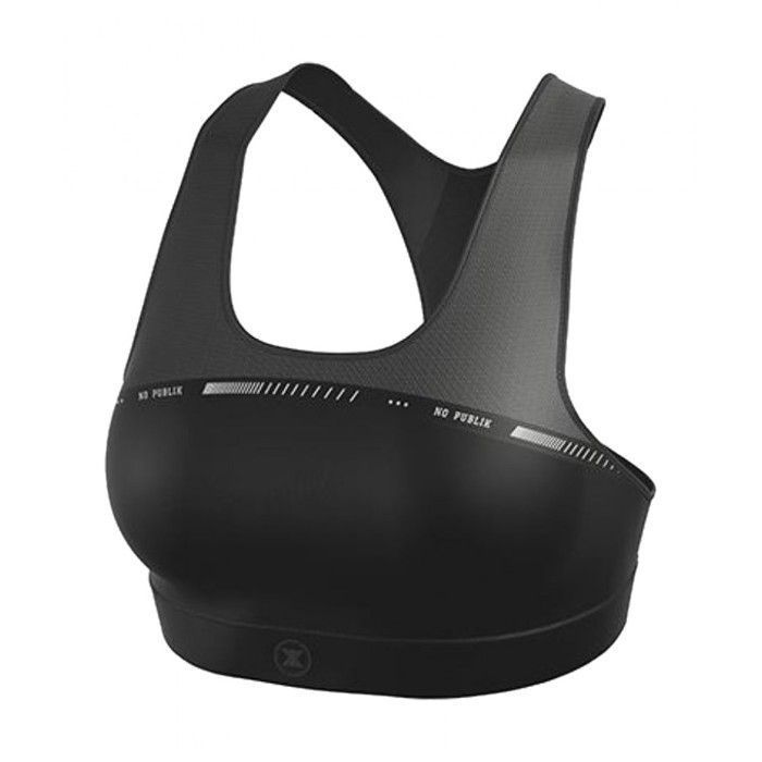 Brassière Fitness - No Publik - 27022 - Femme - Noir - Polyester 92% Élasthanne 8%