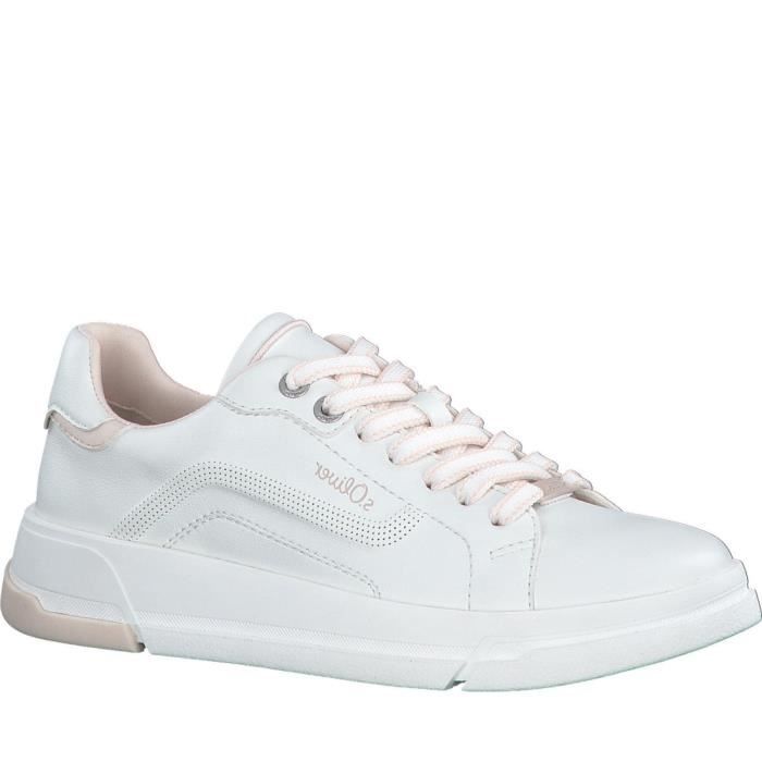 s.Oliver Baskets s.Oliver 5-23626-30 128 Blanc Chaussures Femme