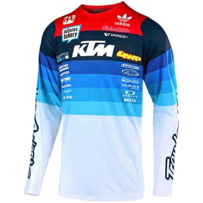 Maillot de cyclisme à manches longues vélo de route VTT séchage rapide Motocross KTM Team Clothing