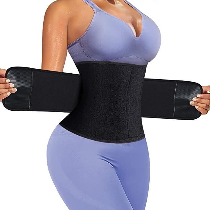 Ceinture De Sudation Femme Sport Réglable - Corset Amincissant Ventre Plat Néoprène Waist Trainer