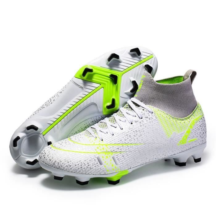 Chaussures De Football Homme - Semelle Synthétique, Pour Gazon Synthétique - Taille UK 1.0 à 12.0