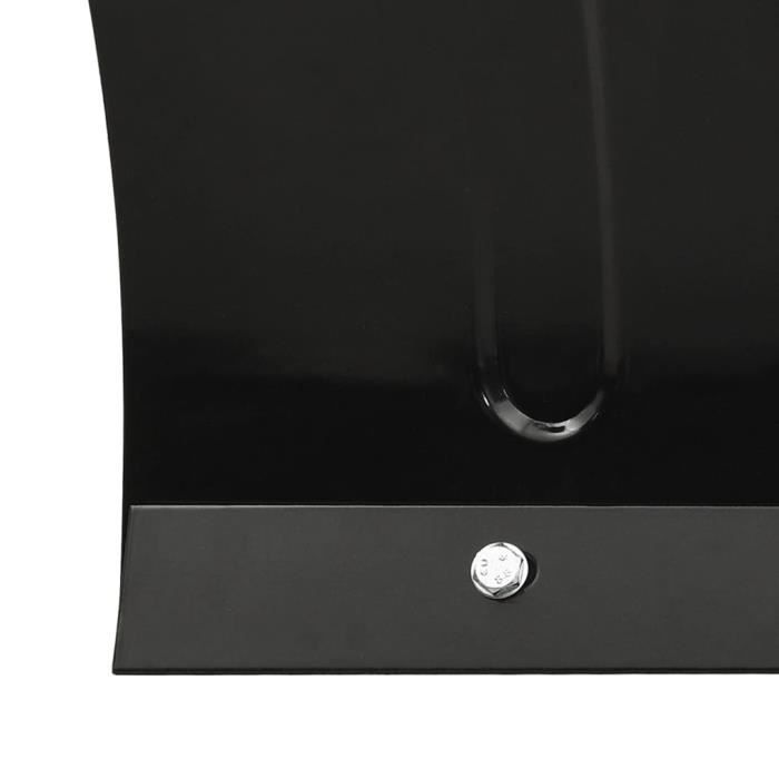 Chasse-Neige VidaXL Pour Chariot Élévateur - Lame 150x38cm Acier, Angles Réglables