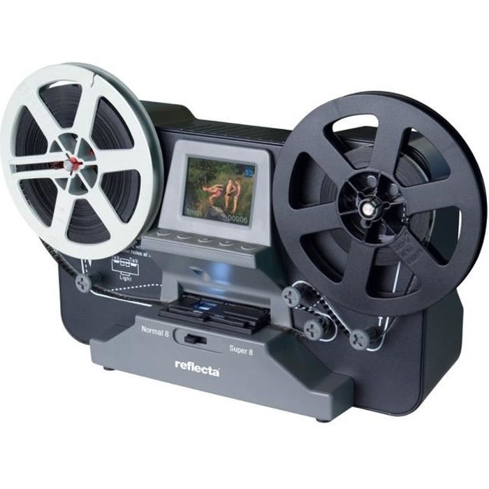 Reflecta Scanner de films Super8 et 8mm - Ecran 2,4\