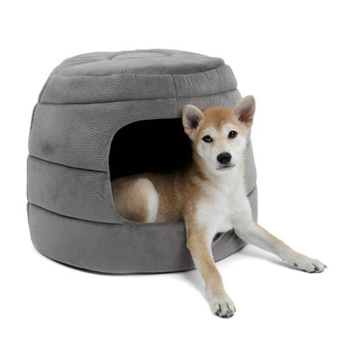 Maison Pour Chat Extérieur Pliable - Imperméable, Chaude, Résistante Hiver - 40x38x35 Cm - Pour Chat Et Petit Chien