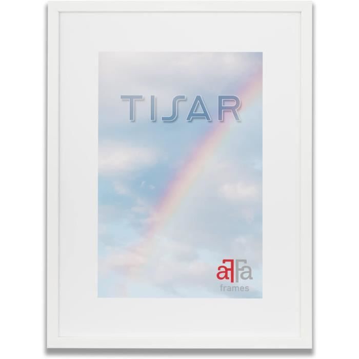 Tisar 30X40 Cm Cadre Photo En Bois Avec Verre Synthétique Incassable Multi-Vues Cadre Multi