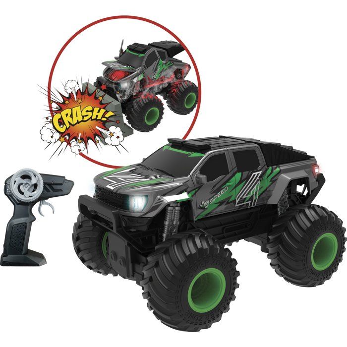 Voiture Télécommandée Monster Truck Crash Effet SILVERLIT - vue 2
