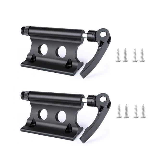 2 PièCes Support de Fourche de VéLo VéLo Camion Lit Toit Porte-VéLo Bloc de VéLo Support de Camion pour Camion SUV Remorque VéLo