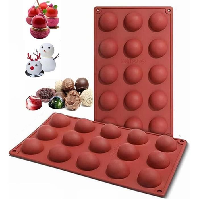 Acheter SW demi-sphère forme Silicone gâteau chocolat Dessert moule bricolage décor cuisine outil
