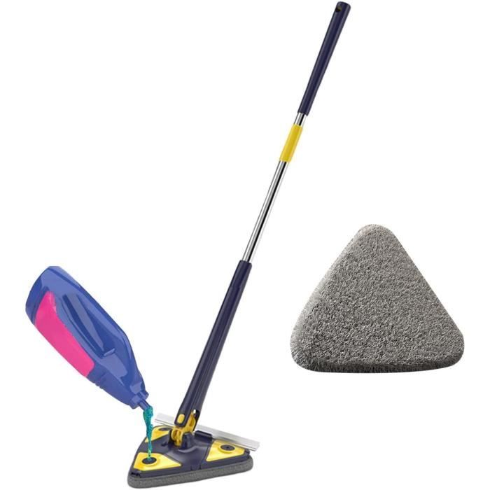 Serpillère Pour Nettoyer Les Carreaux Et Les Murs - Balai Triangulaire Serpillère Pour Nettoyer Les Carreaux Et Les Murs - Balai Triangulaire