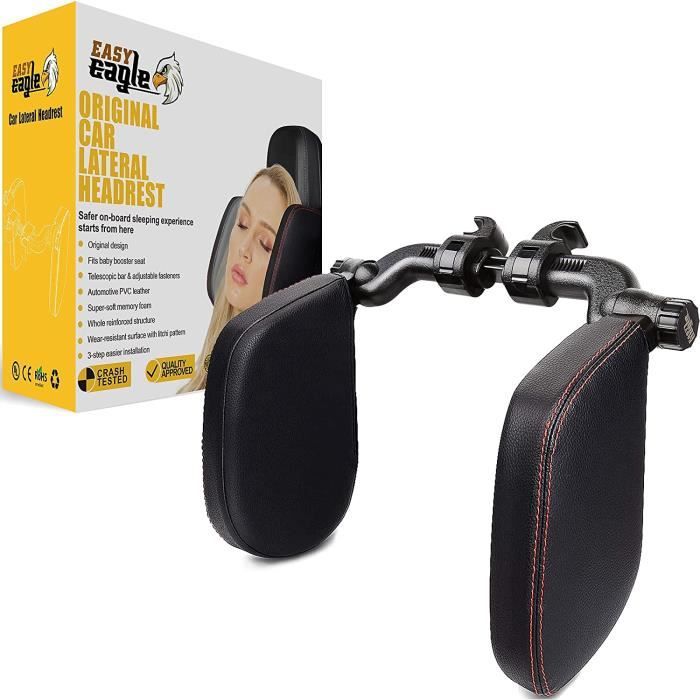 Pack De 2 Serre-têtes Pour Siège Enfant Voiture - Cale Tête Bébé Réglable, Coton Doux, Pour Siège Auto Et Poussette - 4