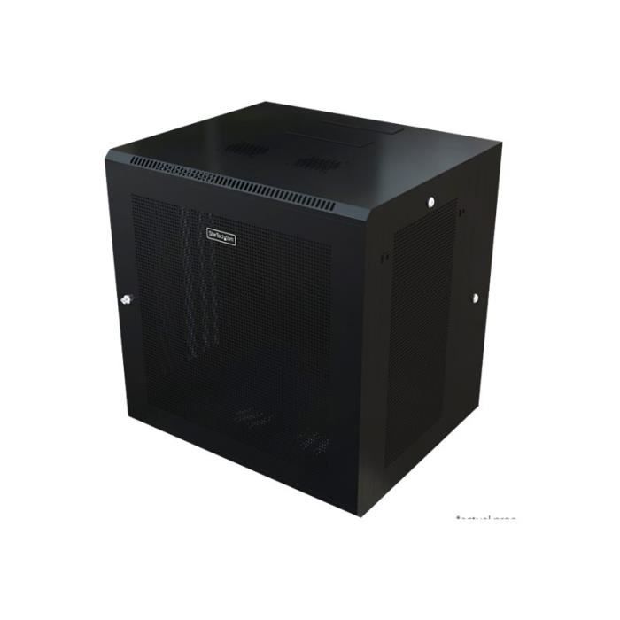 StarTech.com 12U Wall-Mount Server Rack Cabinet - Up to 17 in. Deep - Hinged Enclosure - Armoire de rack - montable sur mur