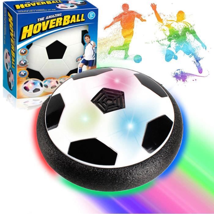 Football Air Power Football Hover Toy avec Light Up lumières LED Musique pour enfants Jouets enfants d'entraînement de football pour les jeux en plein air intérieur noir jouets Nouveauté 