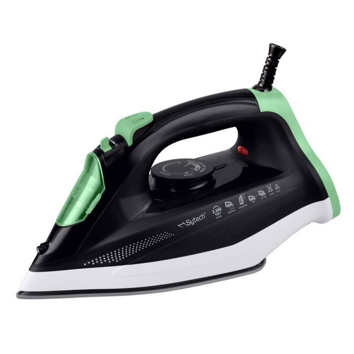 Fer à Repasser Ariete 6243 - 2200W, Semelle Céramique 25x13 Cm, Réservoir 320 Ml, Effet Pressing 140 G/min
