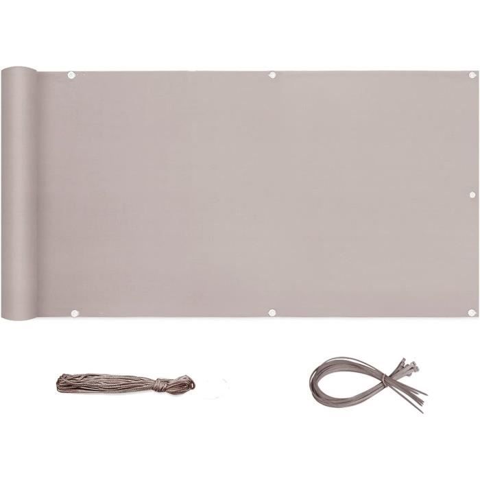 Voile D'ombrage,Tewango écran De Confidentialité De Balcon Personnalisé, Protection Contre Le