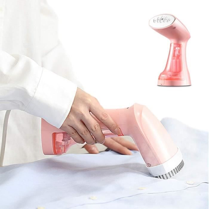Défroisseur Vapeur Voyage 2 En 1 – Compact écran LCD – 150 Ml – Blanc