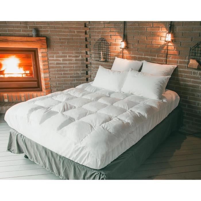 Oreiller Ferme 50x70 Cm - 100% Coton - Traitement GreenHome Anti-acariens - Fabriqué En France