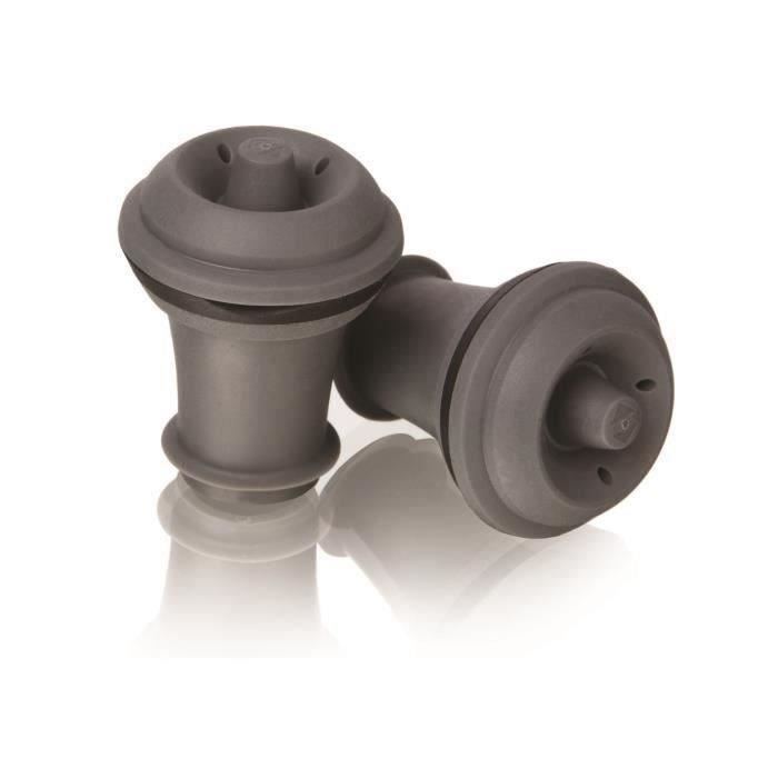 VACUVIN Lot de 2 bouchons Wacuum Wine Stoppers
