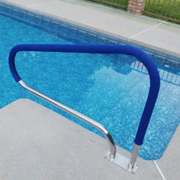 FengShan Housse De Rampe Piscine Antidérapante - Protection Main Courante Bleu - Différentes Longueurs