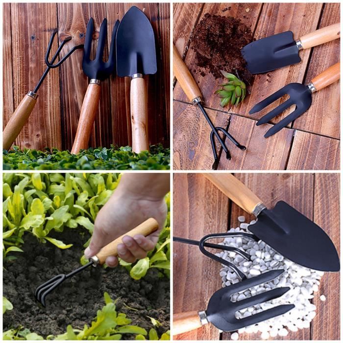 Set Doutils De Jardinage Miniature Ultra Pratique