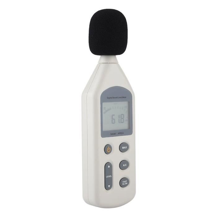 Sonomètre Numérique Avec Enregistrement - Mesure Bruit 30-130 DB, Portable Pour Sécurité Au Travail - 9