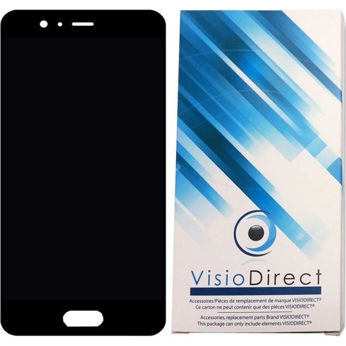 Kit De Remplacement écran LCD + Vitre Tactile Pour Huawei P10 - Couleur Noir, Avec Outils Et Colle Inclus