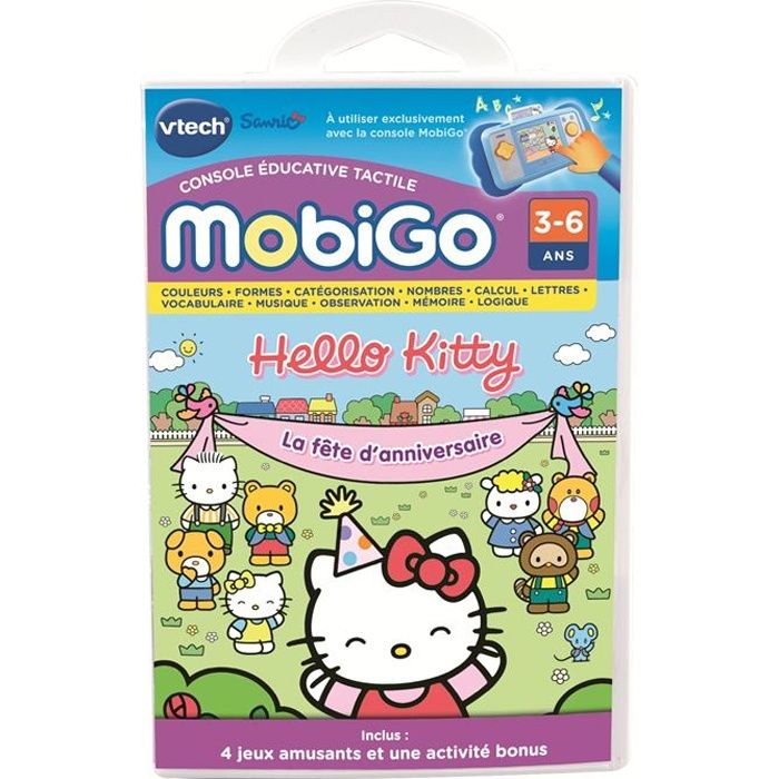 VTECH Jeu Educatif Mobigo Hello Kitty