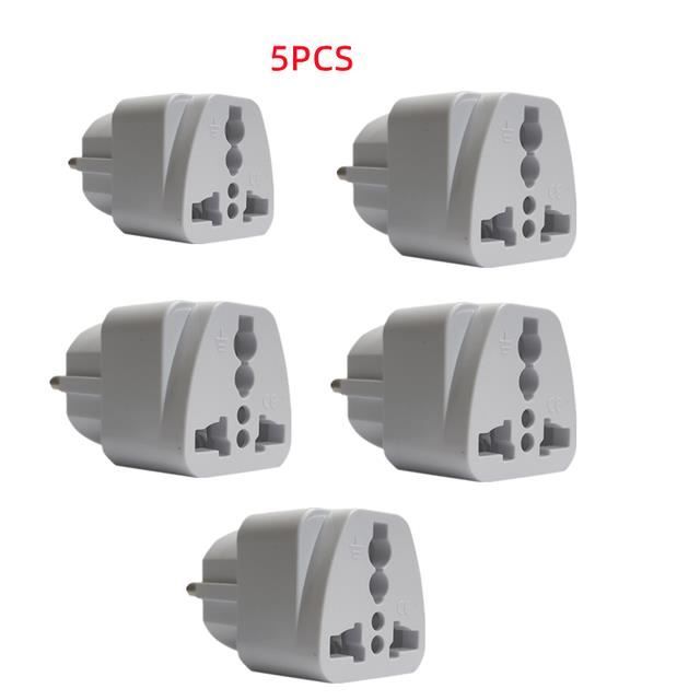 Pack De 4 Adaptateurs De Voyage Universels – Convertisseur Prise UK, Compatible 50+ Pays (Dubaï, Hong Kong, Irlande…)
