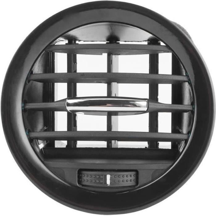 Ventilatierooster voor airconditioning, 4 stuks, voor Opel Vauxhall ADAM Corsa D, afdekking voor airconditioning, 13417363, zwart glanzend